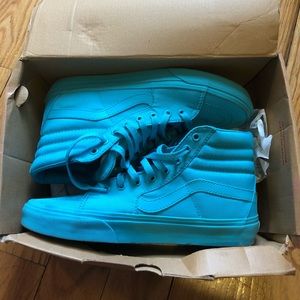 Sk8 Hi Vans scubba blue